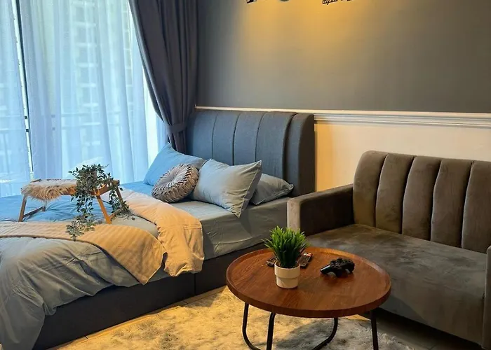 Central Park 2Br Plus 1 Stylish 6Pax At Paradigm And Sutera
